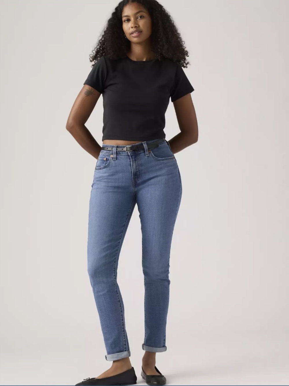 LEVIS BOYFRIEND MID RISE WOMEN'S JEANS